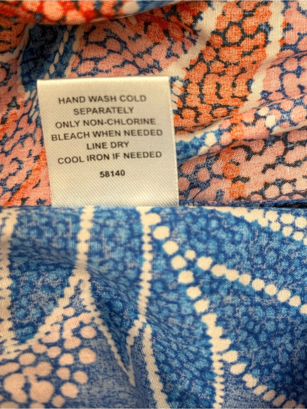 Sugarlips Amazonia Palmer Blue Floral Cotton Tiered Maxi Dress XS - Picture 8 of 12